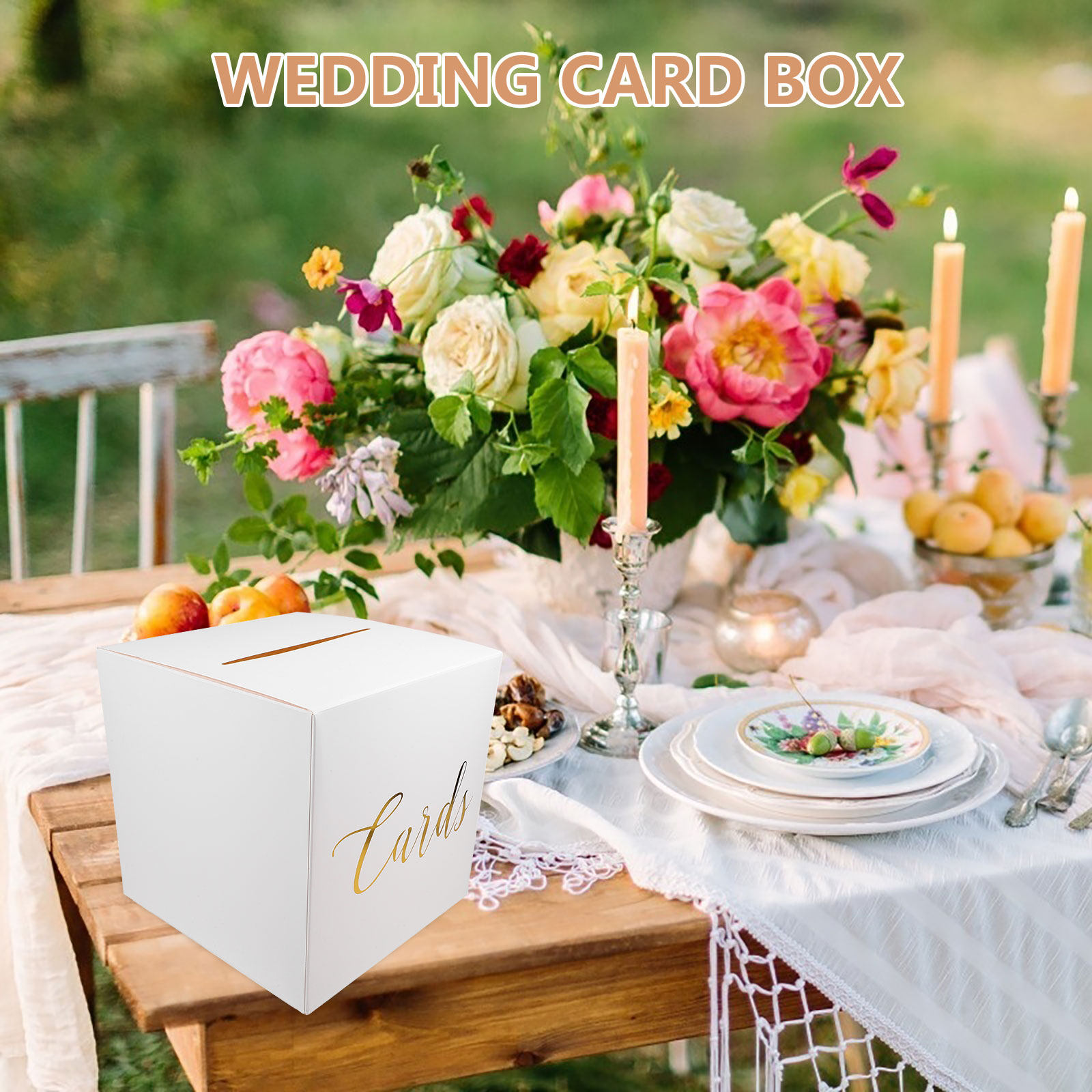 1Set Wedding Card Box Reusable - Wedding Card Box 评论和价格