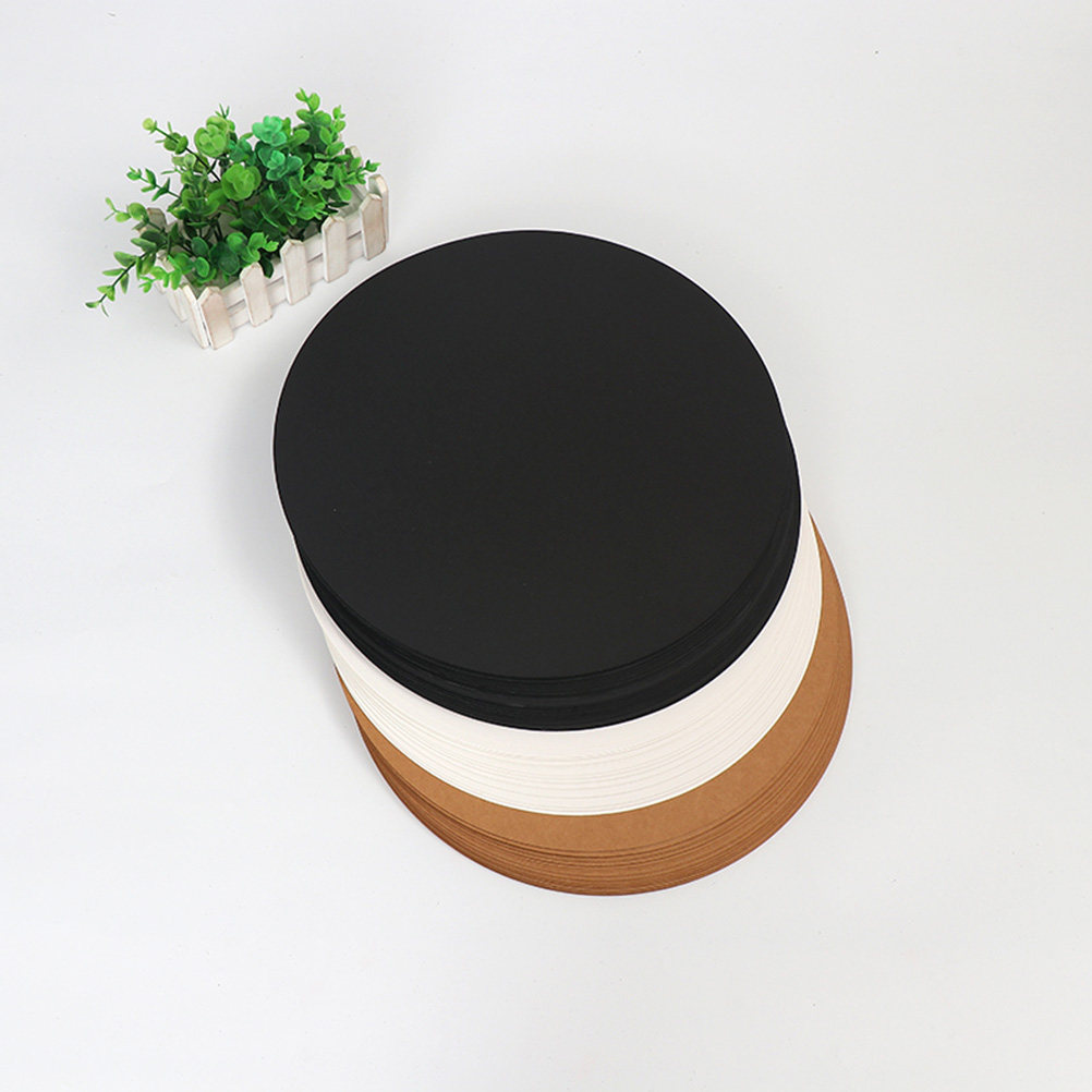 20Pcs Round Kraft Craft Paper  - Wedding Card Box 评论和价格