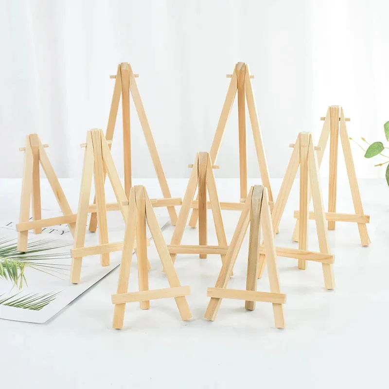 10pcs Wood Mini Easel Frame De - Table Number Gold 评论和价格